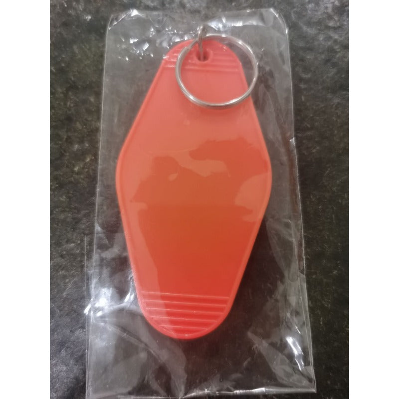 Wholesale Plastic Luggage Tag Retro Motel Number Tag Diamond Hotel Room Card Keychain